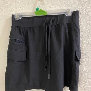 Gerry Weber Black Textured Fabric Skort